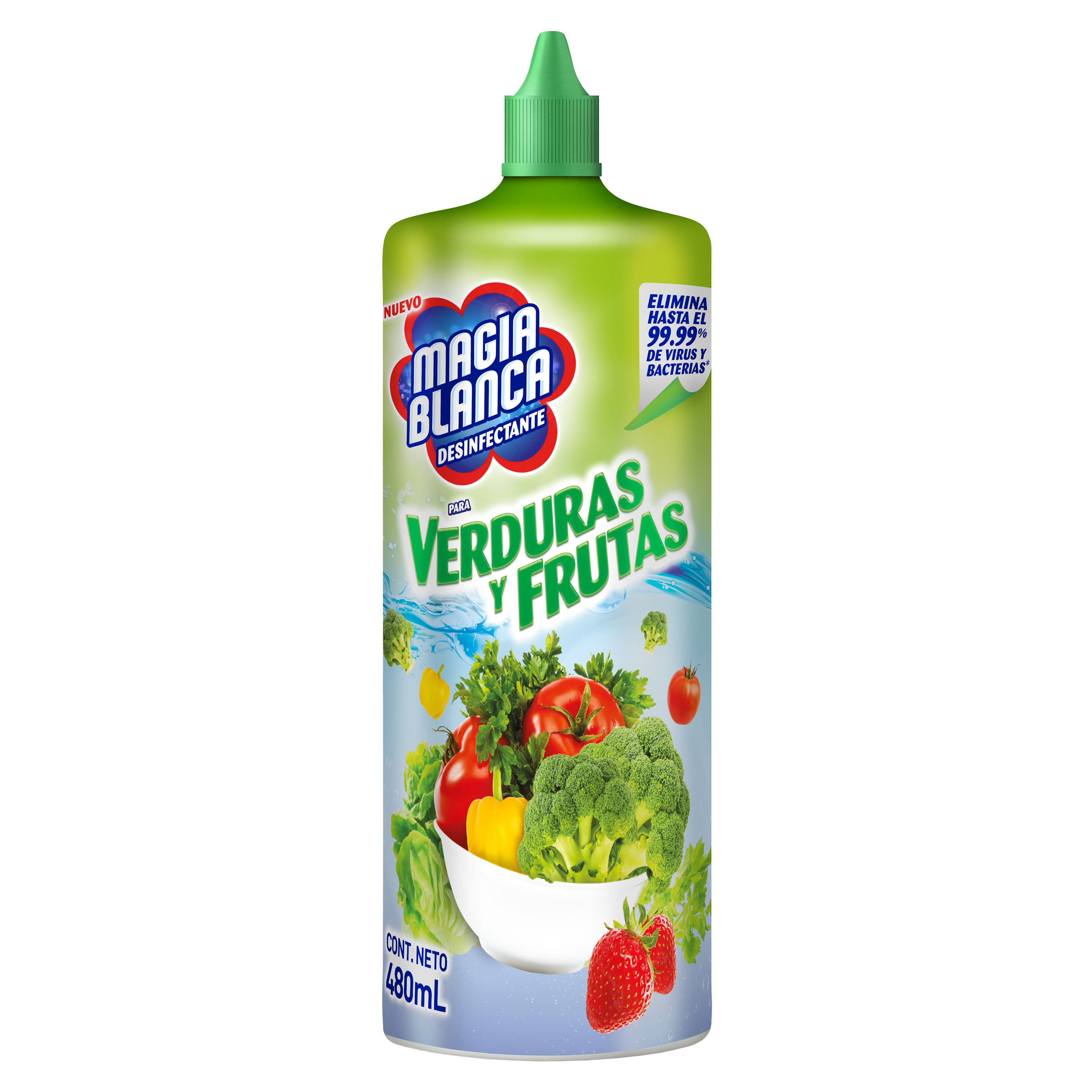 Desinfectante Magia Blanca Verduras - 480ml