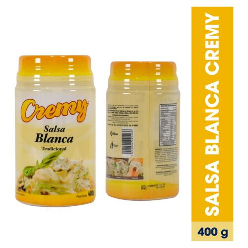 Salsa  Cremy Blanca Tradicional Tarro - 400g