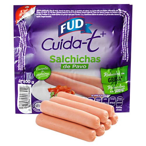 Salchicha De Pavo Fud Cuidate - 500gr