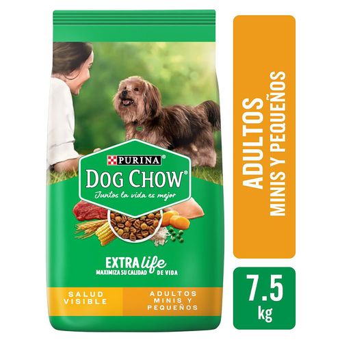 Purina Dog Chow perro Adultos Minis y Pequeño 7.5kg (16.5lb)