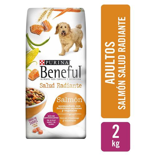 Alimento Perro Adulto Purina Beneful Salud Radiante Salmón - 2kg