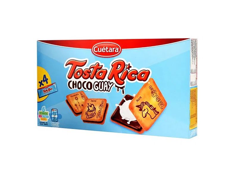 Comprar Galleta Tosta Rica Chocoguay - 168gr | Walmart Guatemala