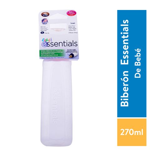 Evenflo Guatemala - BIBERÓN ANTICÓLICOS CUELLO DELGADO 🔹 Biberón de cuello  delgado, 60ml/2oz, color transparente, con mamila de flujo lento, ideal  para bebés recién nacido. 🔹 Cuenta con tecnología de doble válvula