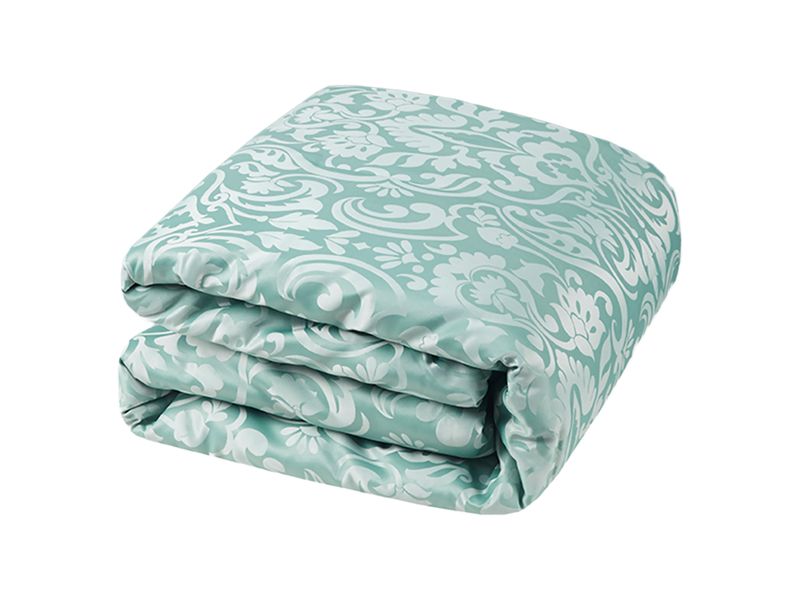 Bhg-Edredon-5-Piezas-Jacquard-King-Verde-2-8181