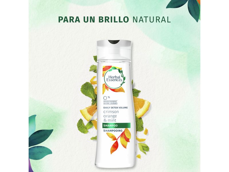 Comprar Shampoo Herbal Essences Daily Detox Brillo Crimson Orange