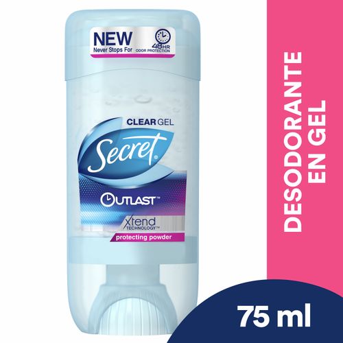 Desodorante Secret Gel Clear - 73gr