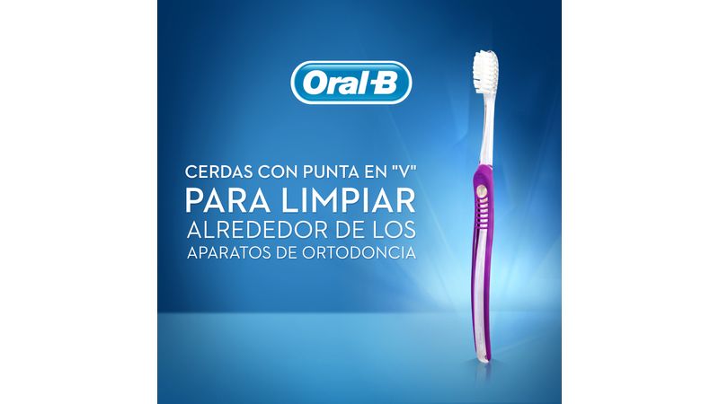 Cepillo de Dientes Oral-B Expert Ortodoncia + SuperFloss, 1 Kit