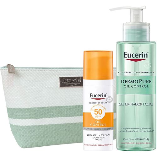 Pack Eucerin Dermopure Gel Y Toque Seco