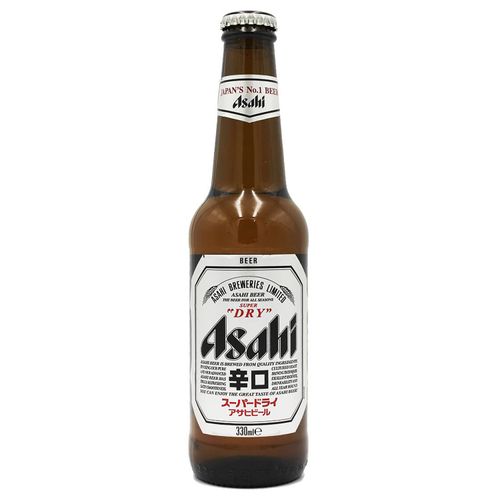 Cerveza Asahi Botella - 330ml