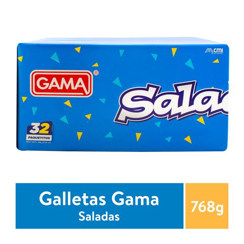 Galleta Salada Gama Caja 32U - 768gr