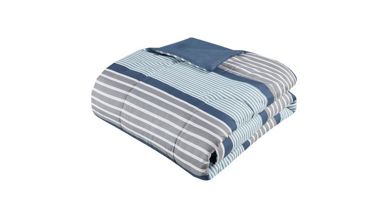 Juego de ropa de cama tamaño Queen de 8 piezas, color turquesa, suave y  sedoso, incluye 1 edredón plisado, 2 fundas de almohada, sábana encimera