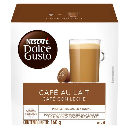 NESCAFÉ Dolce Gusto Cafe Au Lait Caja 16 Cápsulas