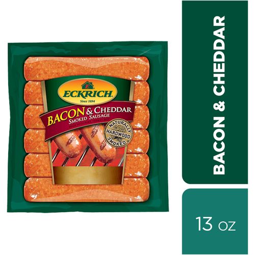 Eckrich Salchicha Tocino Cheddar 368G