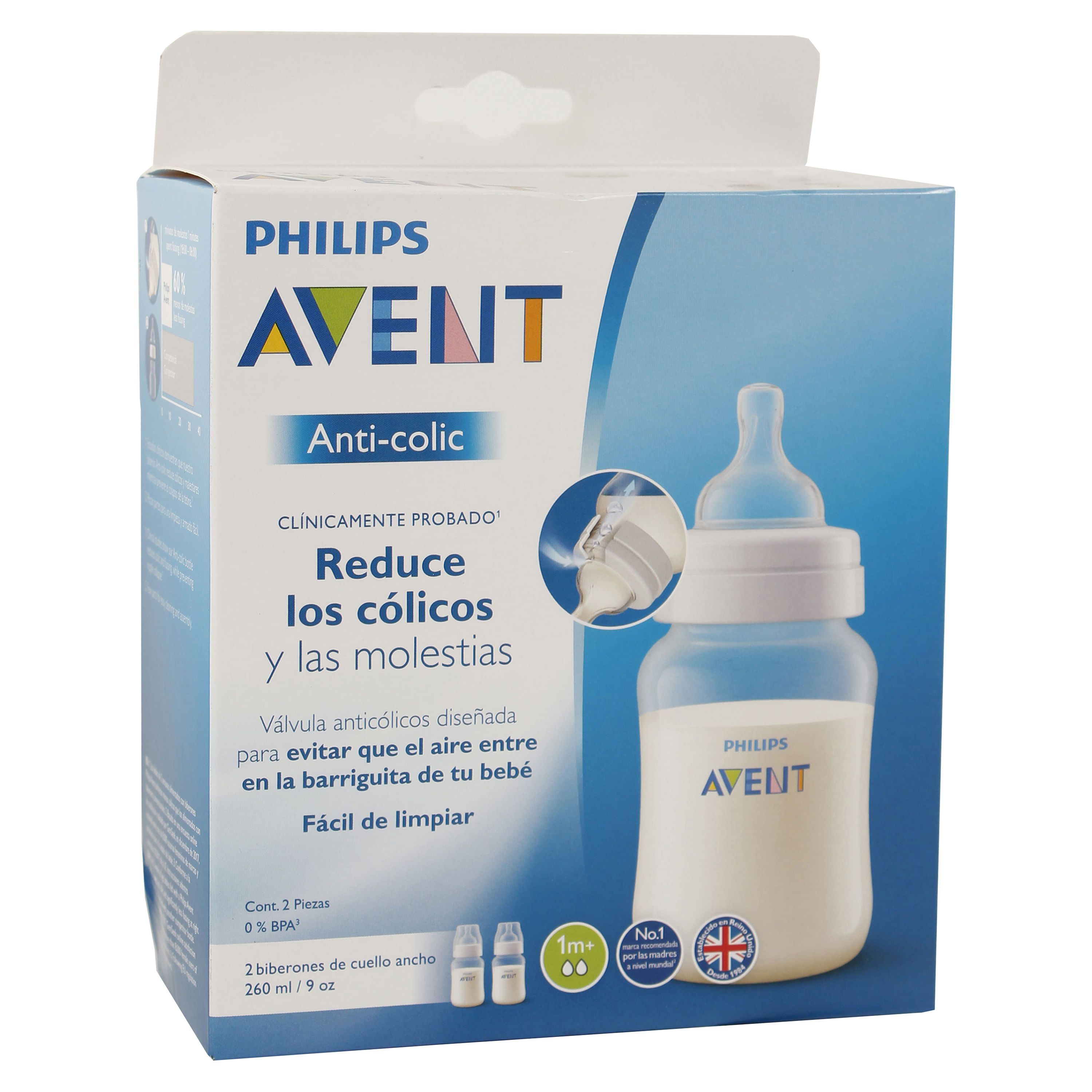 Philips Avent - Biberón natural (paquete de 3) : Bebés 