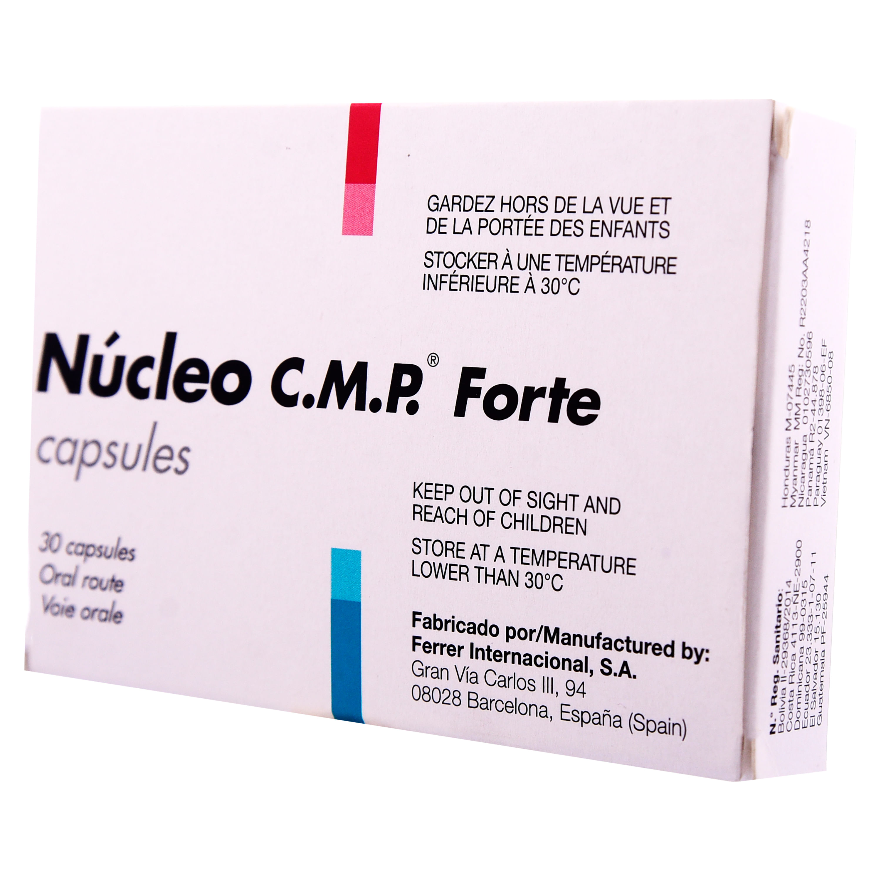 Comprar Nucleo Cmp Forte 30 Capsulas | Walmart Guatemala - Maxi ...
