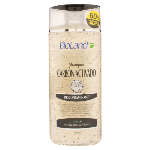 Shampoo Bioland  Y  Shampoo Carbon Activado - 700ml