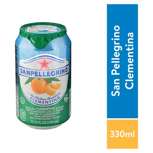 Agua Mineral San Pellegrino Mandarin 330