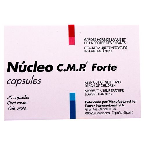 Nucleo Cmp Forte 30 Capsulas