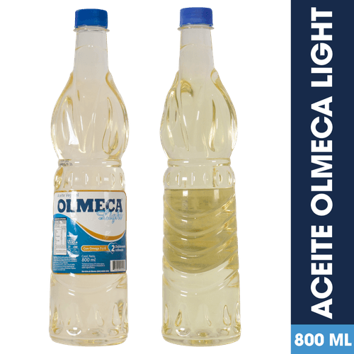 Aceite Olmeca Light De Soya 800Ml Botella
