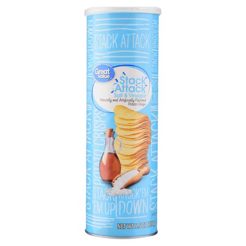 Papas Great Value Tubo Sal Vinagre - 158gr