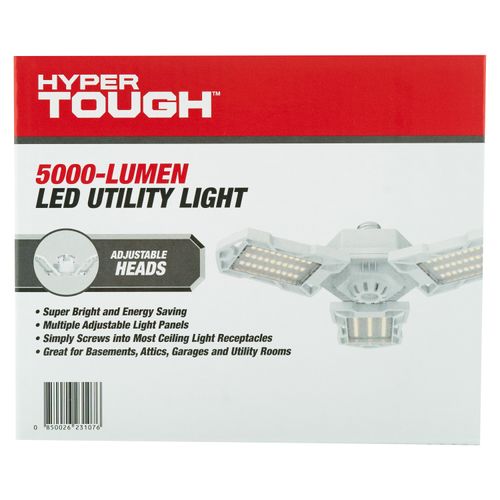 Lámpara Luz Led Hyper Tough 5000 Lúmenes Para Garaje