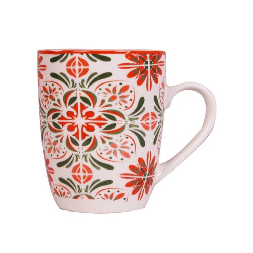 Taza Mainstays De Porcelana Con Estampado