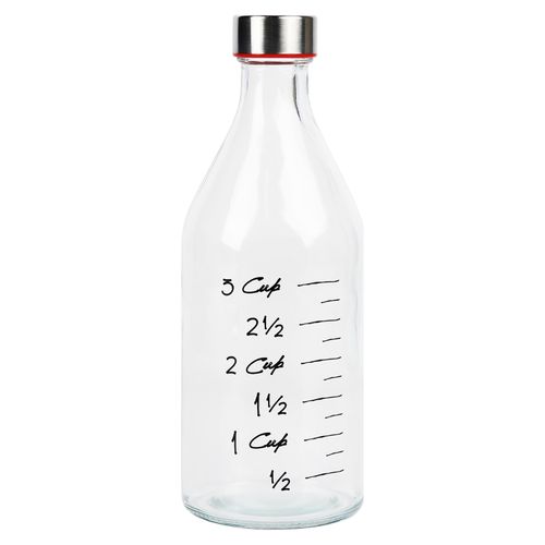 Botella De Vidrio Mainstays De 1L Con Tapa