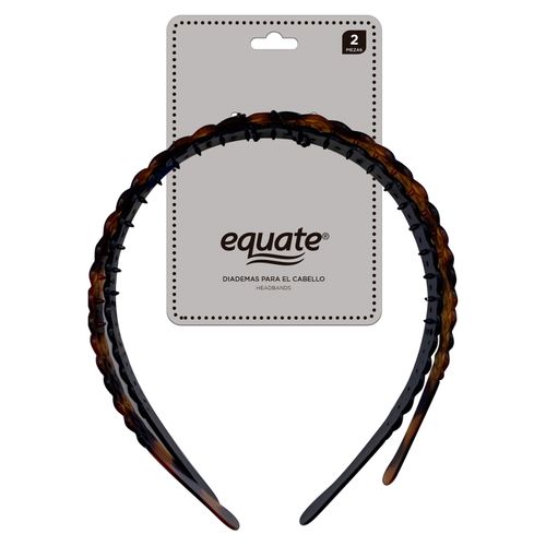 Diadema Equate Para El Cabello 2 Piezas