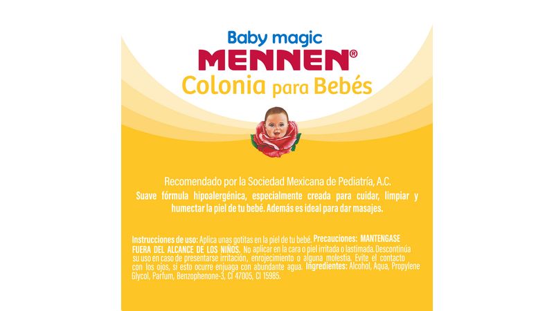 Comprar Colonia para Bebe Mennen Baby Magic Hipoalergénica 200 ml