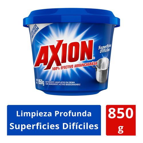 Lavaplatos Marca Axión Superficies Difíciles Pasta - 850gr