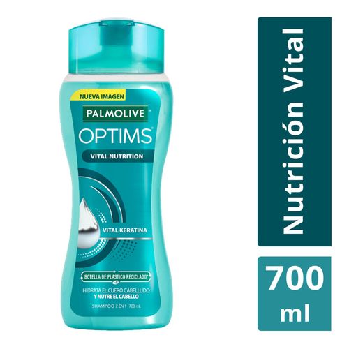 Shampoo Palmolive Optims Vital Nutrition con Vital Keratina 700 ml