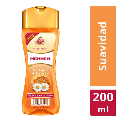 Shampoo Mennen Clásico Miel y Manzanilla Protección y Suavidad 200 ml