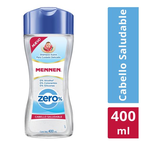 Shampoo Mennen Zero Cabello Saludable 400 ml
