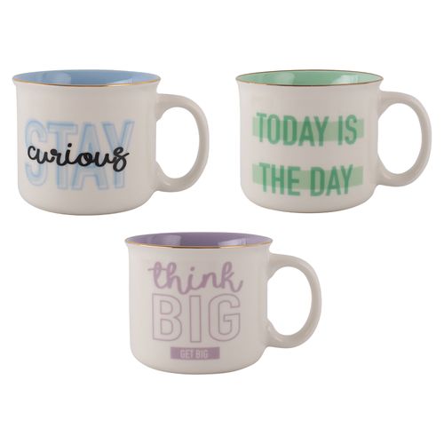 Taza My Shop 14Oz Ceramica Con Mensajes Modelo Wmca21-Ms02