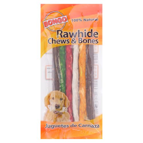 Bongo Palos Extruido Para Perro 6Pk