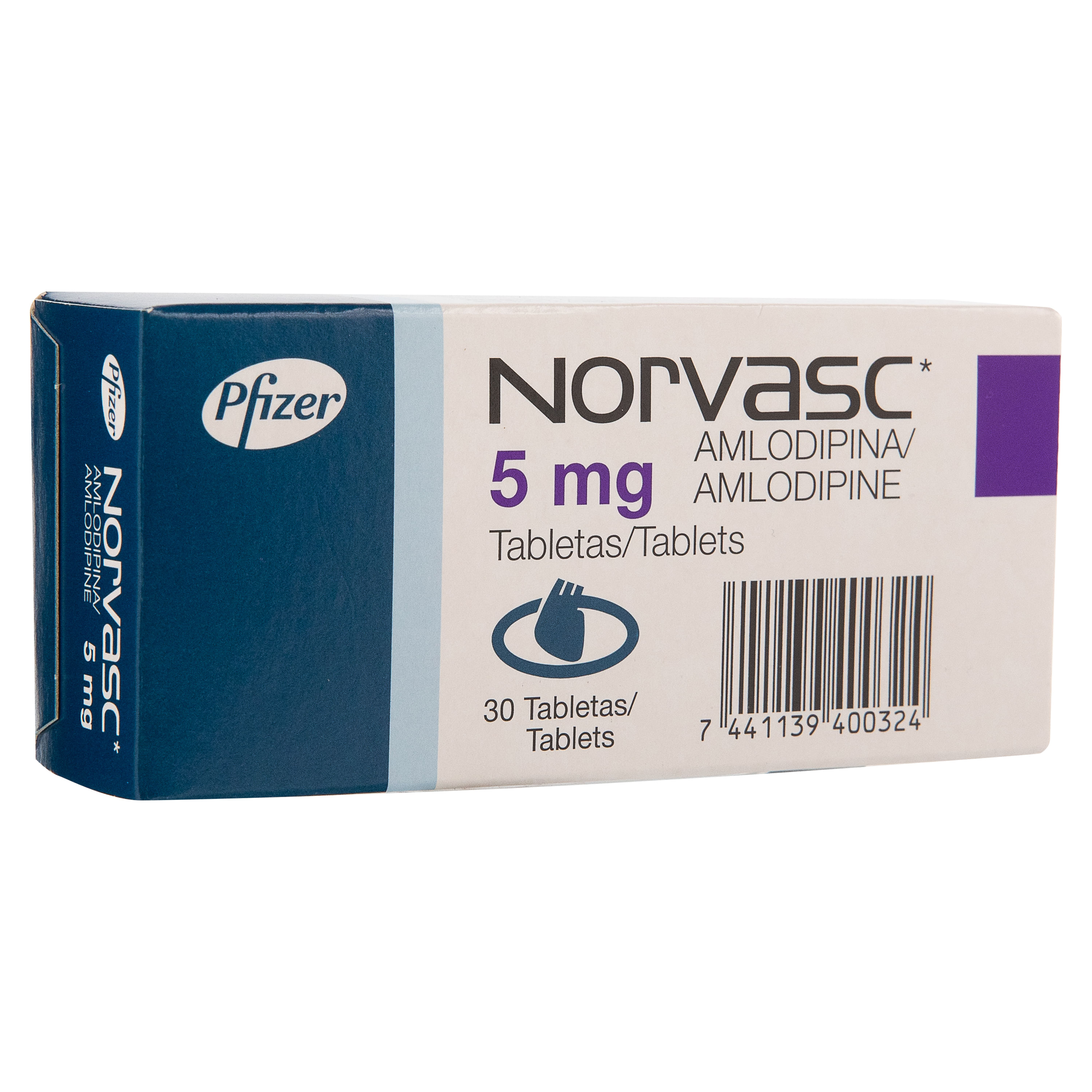 Comprar Norvasc Pfizer 5 Mg X 30 Tabletas | Walmart Guatemala - Maxi ...