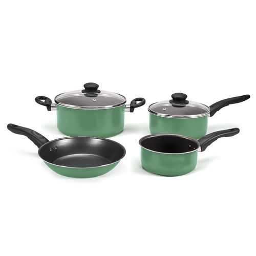 Hs Batería De Cocina Aluminio 6 Piezas