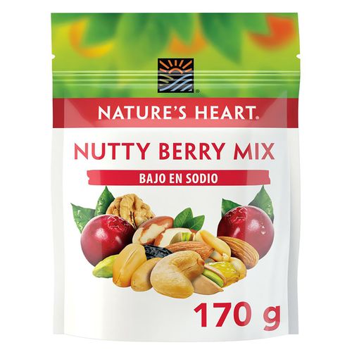 Snack Nutty Berry Mix NATURE'S HEART Bolsa 170g