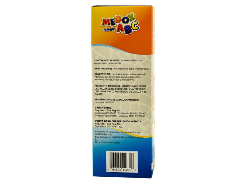 Comprar Medox Abc Jarabe 240ml | Walmart Guatemala