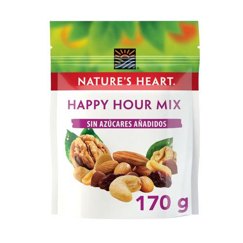 Snack Happy Hour Mix NATURE'S HEART Bolsa 170g