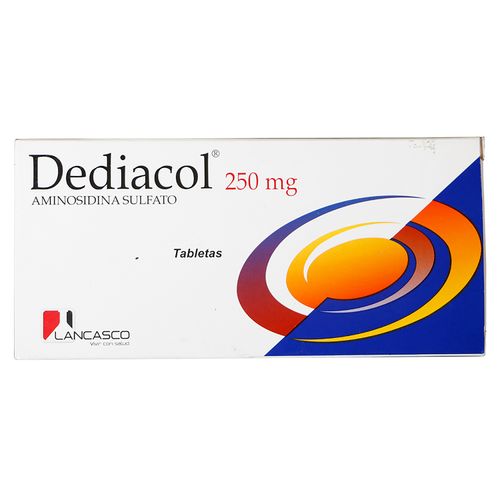 S Dediacol Lancasco 250 Mg 60 Tabletas - Precio Indicado por Unidad -