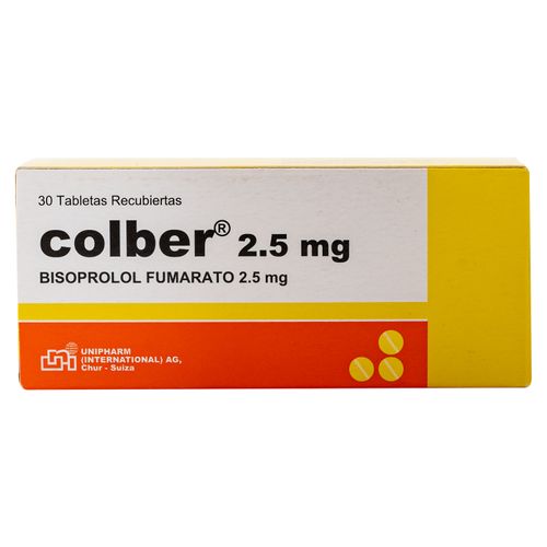 Colber 2.5Mg X 30 Tabletas