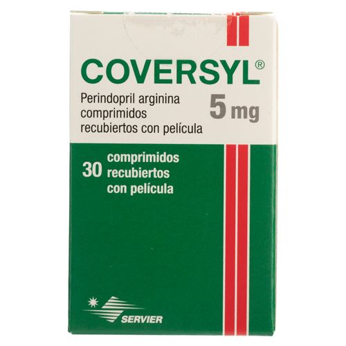 COVERSYL SERVIER 5MG X 30 COMPRIMIDOS