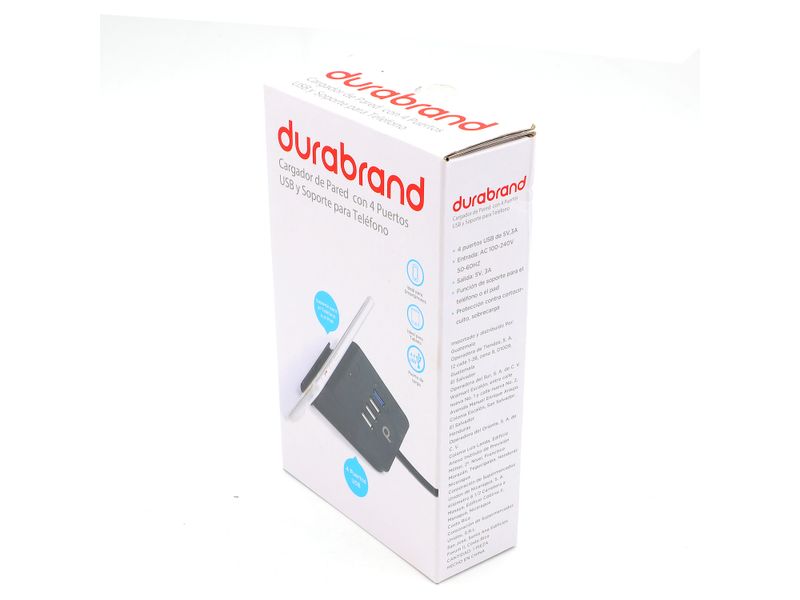 Cargador-de-pared-Durabrand-4-puertos-USB-con-Soporte-para-tel-fono-Modelo-INT-132-1-23550