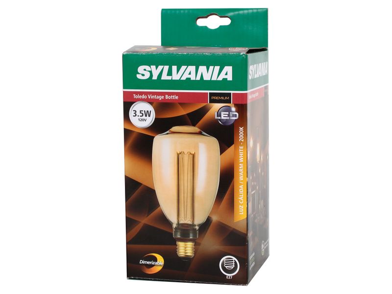 Comprar Bombillo Led Sylvania Vintage Bottle Dimmer 3.5W Walmart