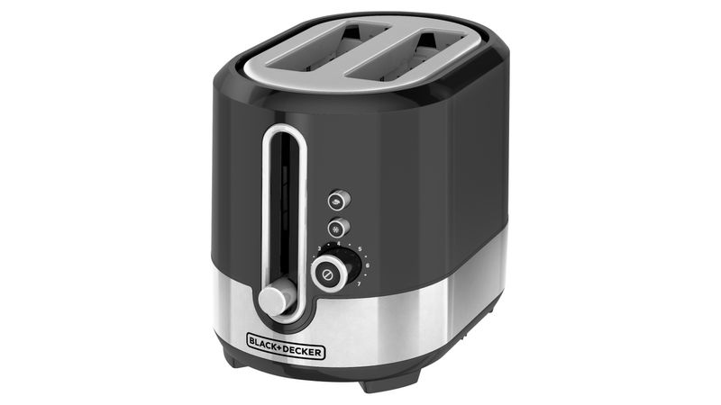 TOSTADORA PLÁSTICO 2PC 900W GRANDE NEGRA: 24,00 €