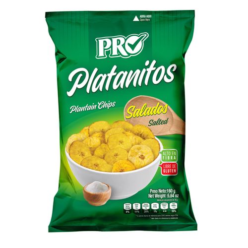 Tajadas De Platano Pro Saladitos 160 Gr