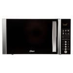 Horno Microondas Oster 1.1 Pies Cubicos / 30 Litros Digital Frente Negro  Cuerpo Negro Marco Silver