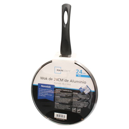 Wok Mainstays 24Cm