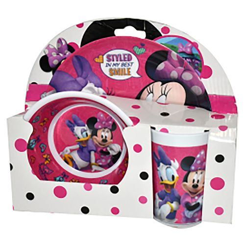 Vajilla 3 Piezas Minnie